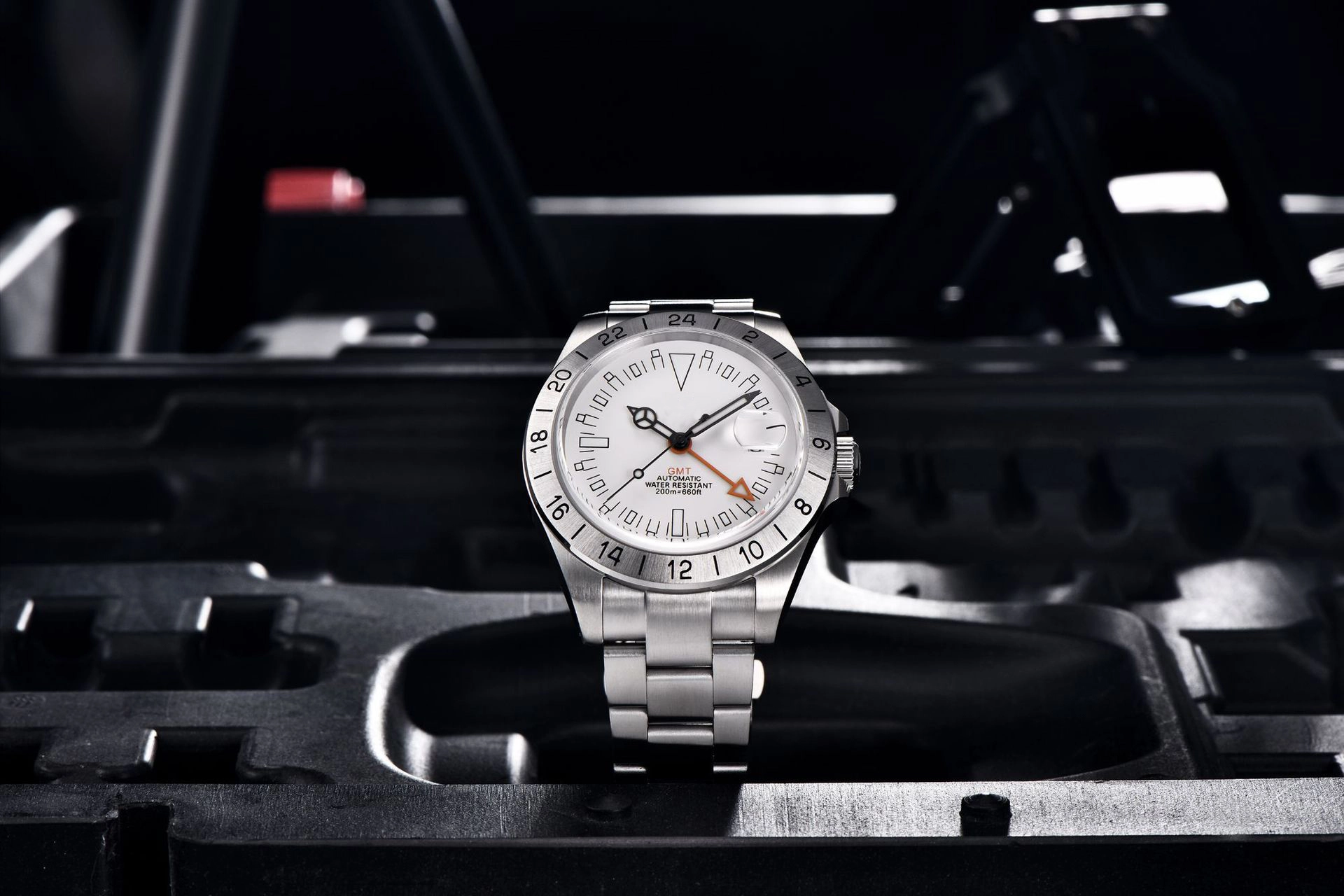 Stainless Steel Mechanical Watch SEIRAL Brand,Seiko 4