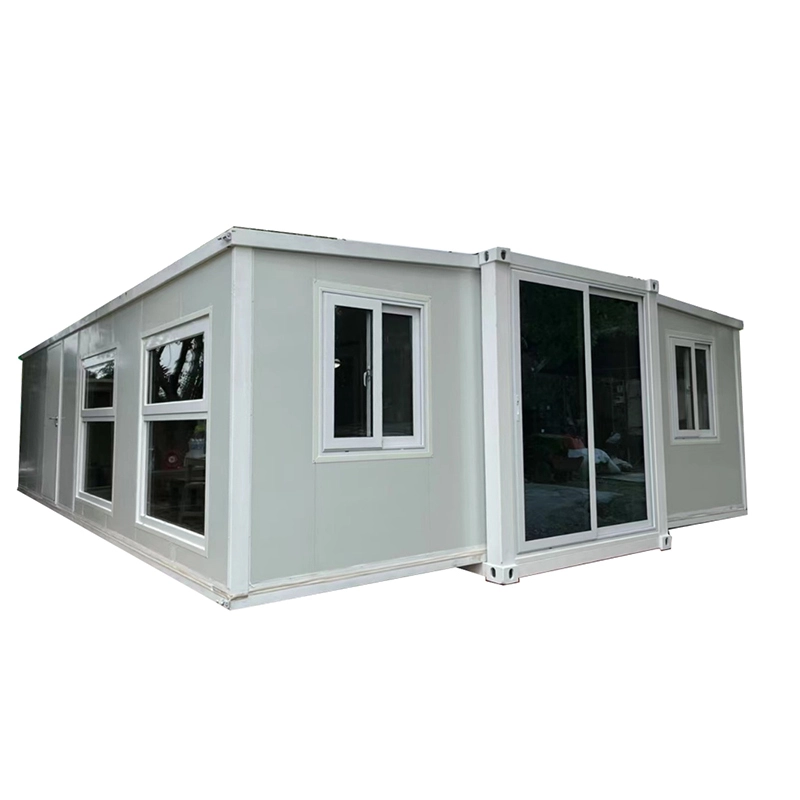 Chine 40 pieds 40 pieds mobile 2 chambres conteneur extensible maison maisons préfabriquées villa fabriquée en Chine luxe 1
