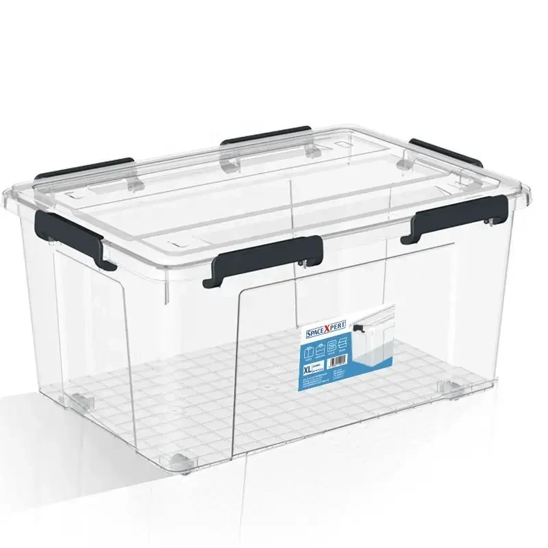 Industrial Plastic Totes NB ZHONGYI Brand Company Plastic Wheeled Waterproof Storage Organizer Box 4