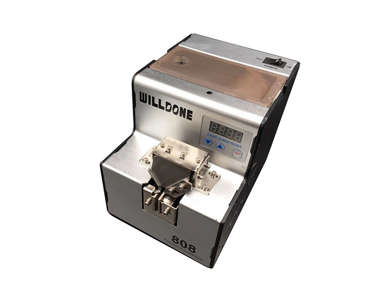 Phạm vi điều chỉnh đường ray kỹ thuật số Willdone 808 M1.0-5.0 Màn hình kỹ thuật số điện Bộ nạp vít tự động để buộc chặt các vít tại dây chuyền sản xuất 1