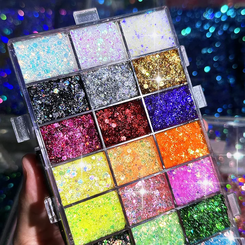 Die besten Glitzer-Lidschatten der Marke Azmee in individuellen Farben 2