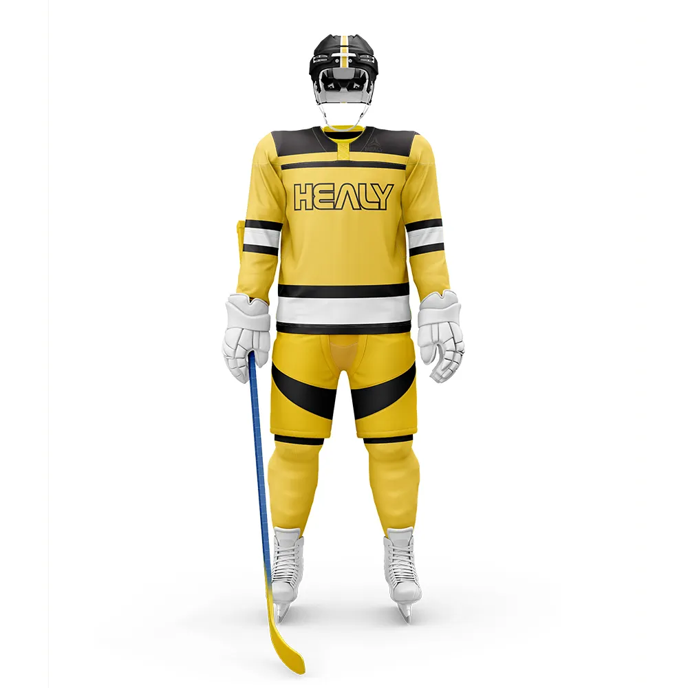 Healy Sportswear Plaid Hockey Jersey OEM/ODM Service Plaid Hockey Jerseysuppliers 3
