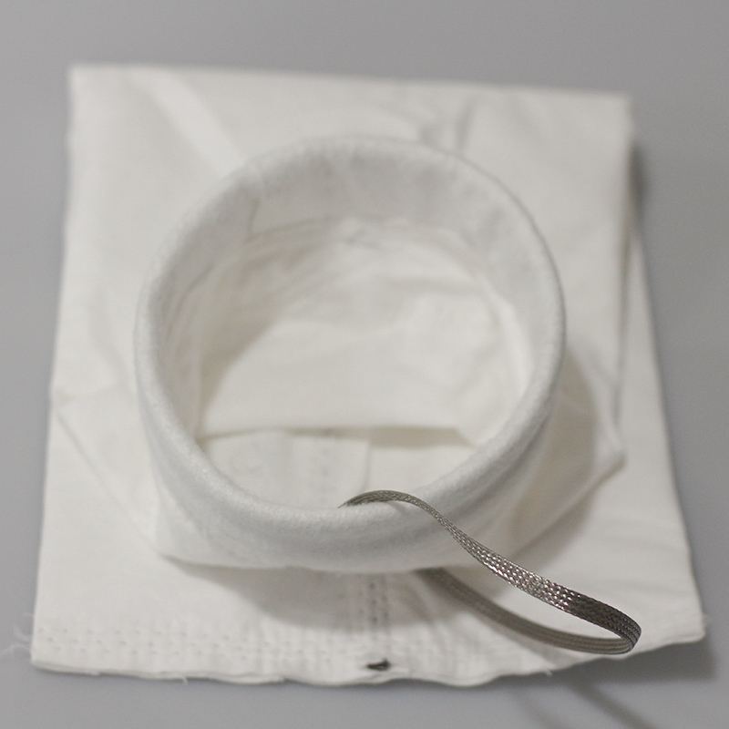 Sac filtrant en ptfe pour fluide liquide Sffiltech avec anneau en plastique, anneau en acier inoxydable 3