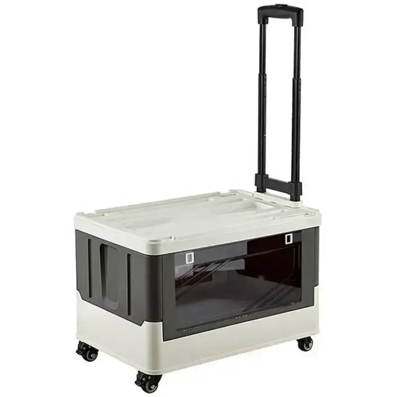 Reusable Moving Boxes Folding Box with Wheels by NB ZHONGYI 2