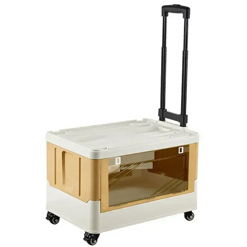 Reusable Moving Boxes Folding Box with Wheels by NB ZHONGYI 4