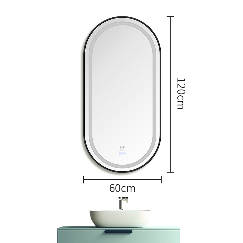 miroir de salle de bain à LED rond espejos decoracion Fournisseurs | WXL-SK015 6