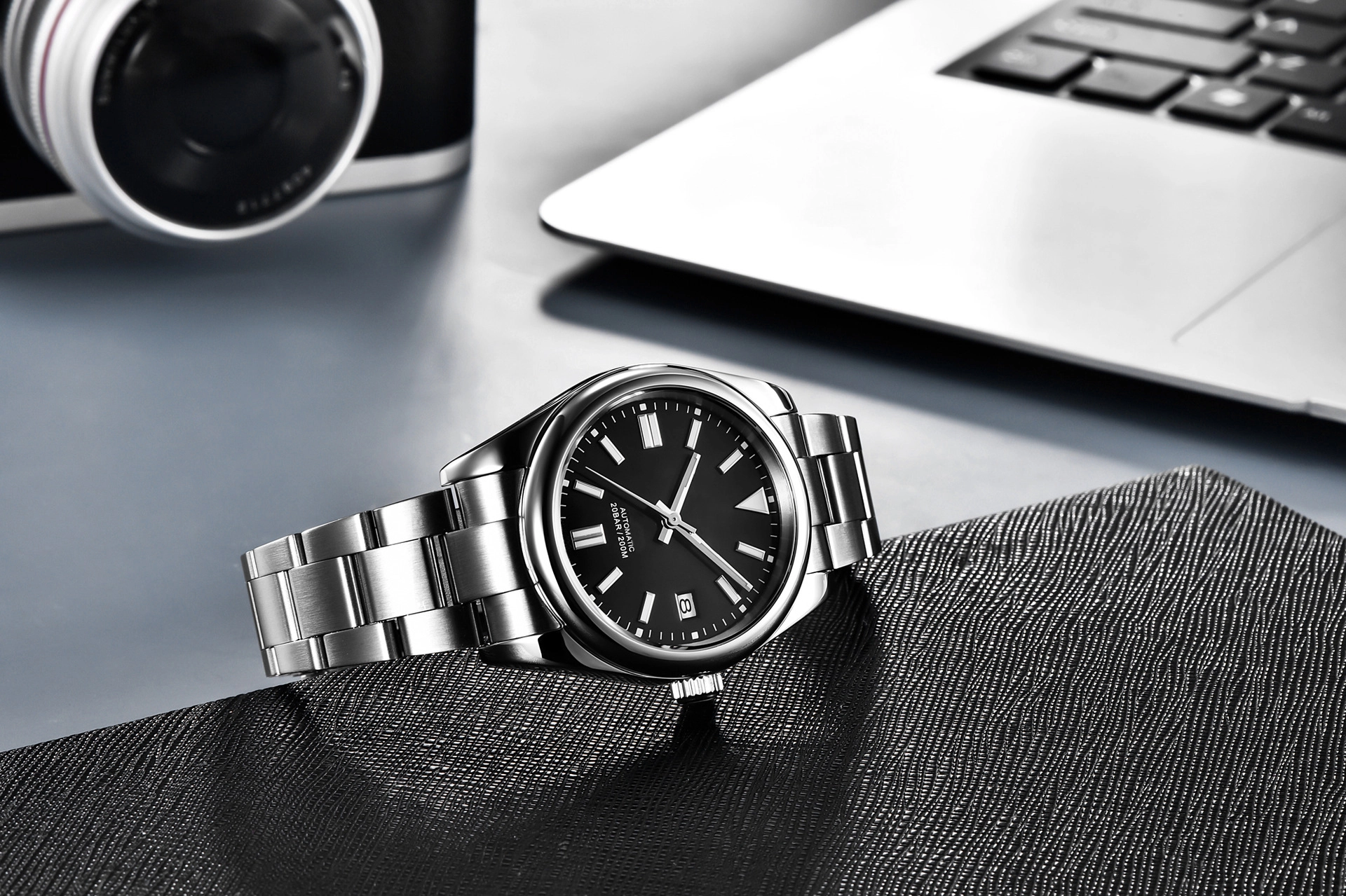Stainless Steel Dive Watch SEIRAL Manufacture Seiko 6