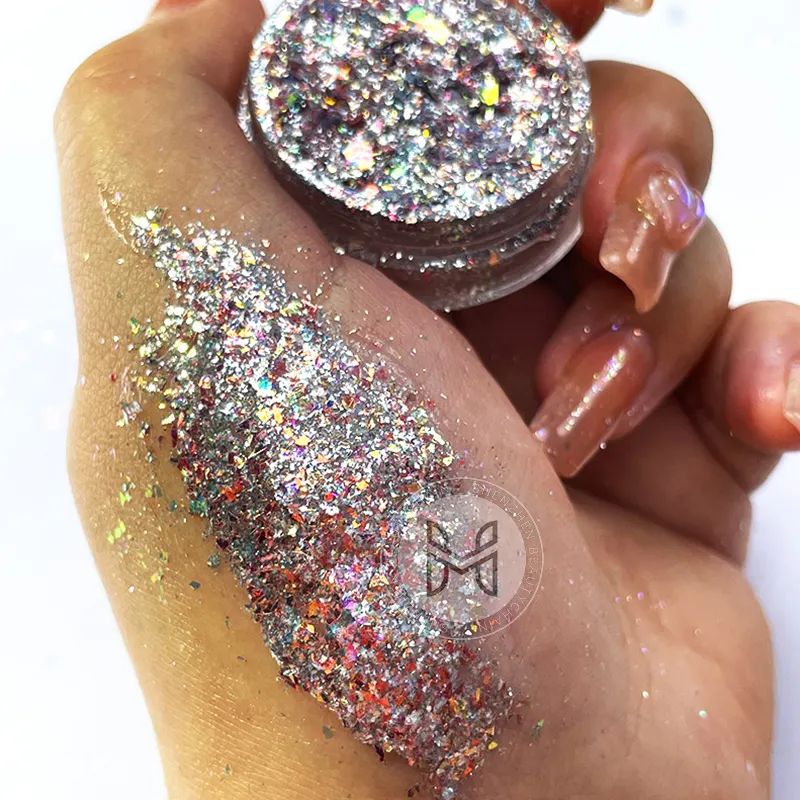Azmee Brand Chameleon Flakes Nail Art 12 Colors 7
