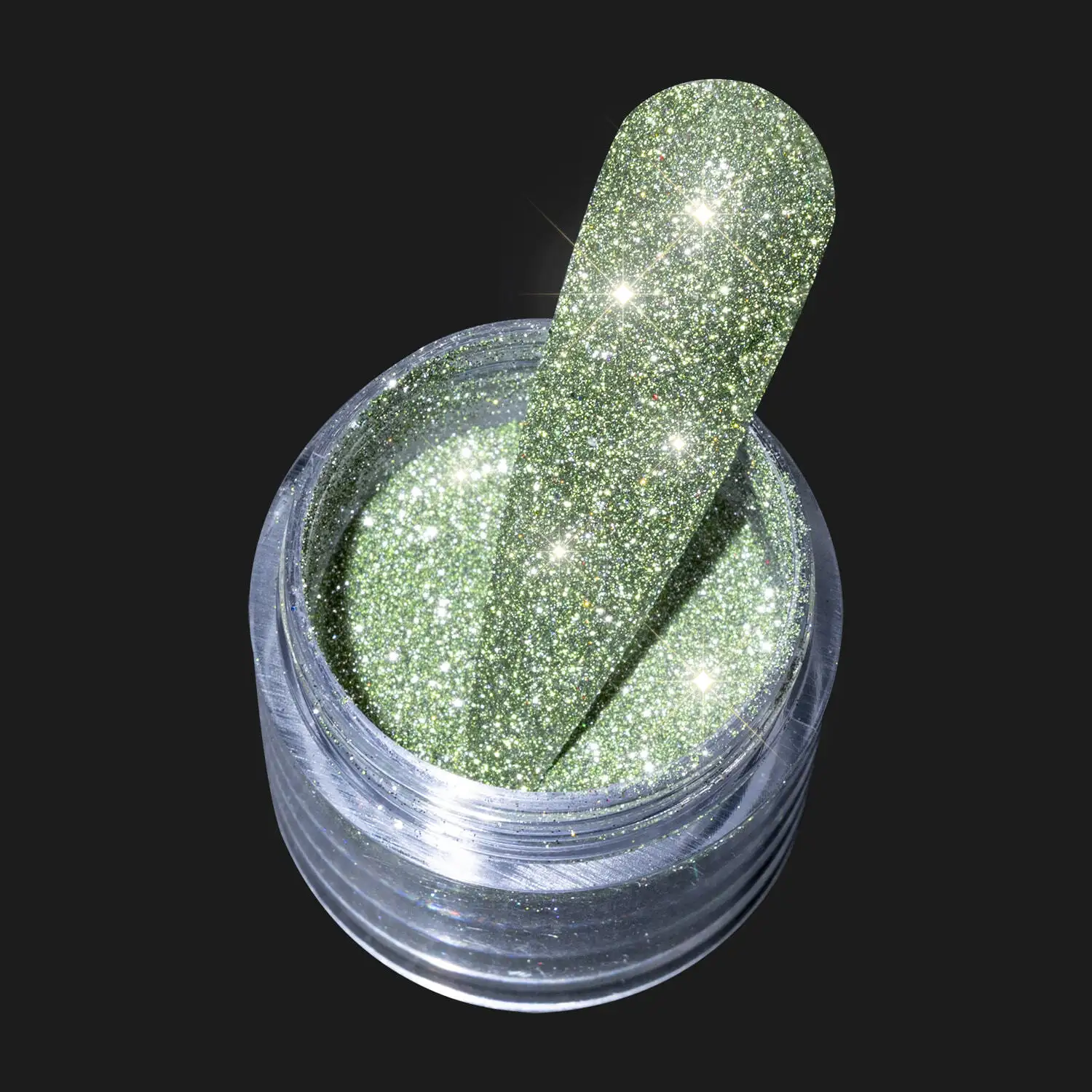 Hot Reflective Glitter Dip Powder Glass 8g Azmee Brand 6
