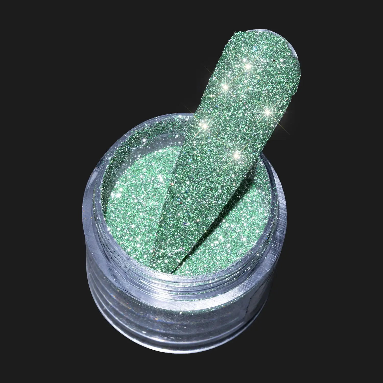 Hot Reflective Glitter Dip Powder Glass 8g Azmee Brand 7