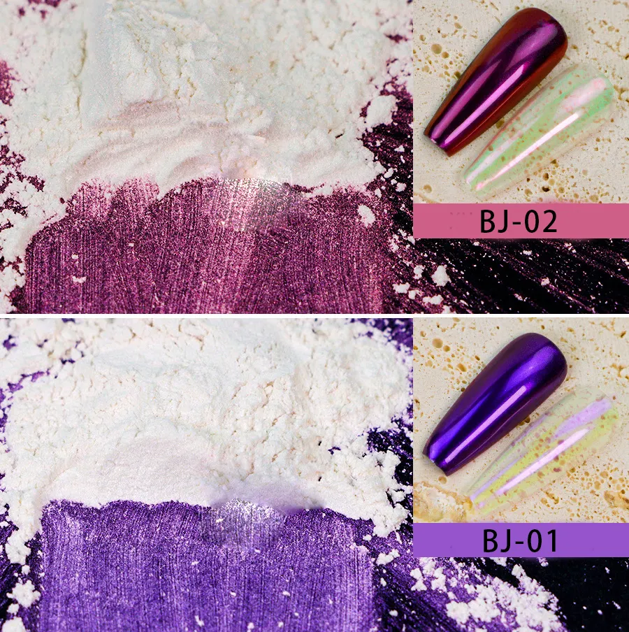 Azmee Brand Chameleon Acrylic Powder Supplier2g N.W. Customized Colors 6