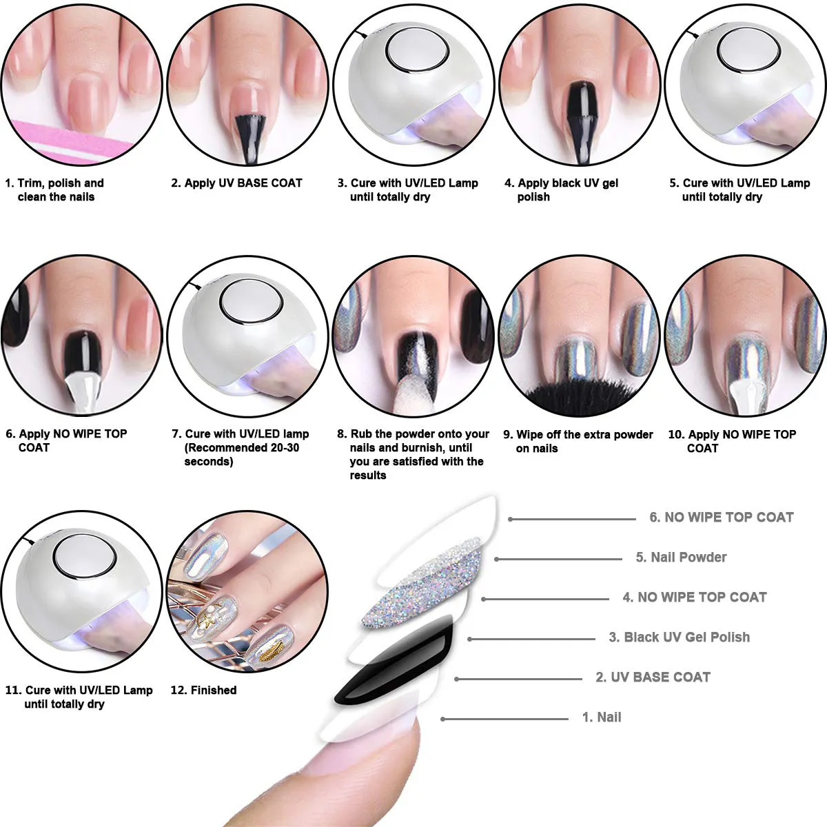 Wholesale Best Gel Eyeshadow Beautychain Brand 7