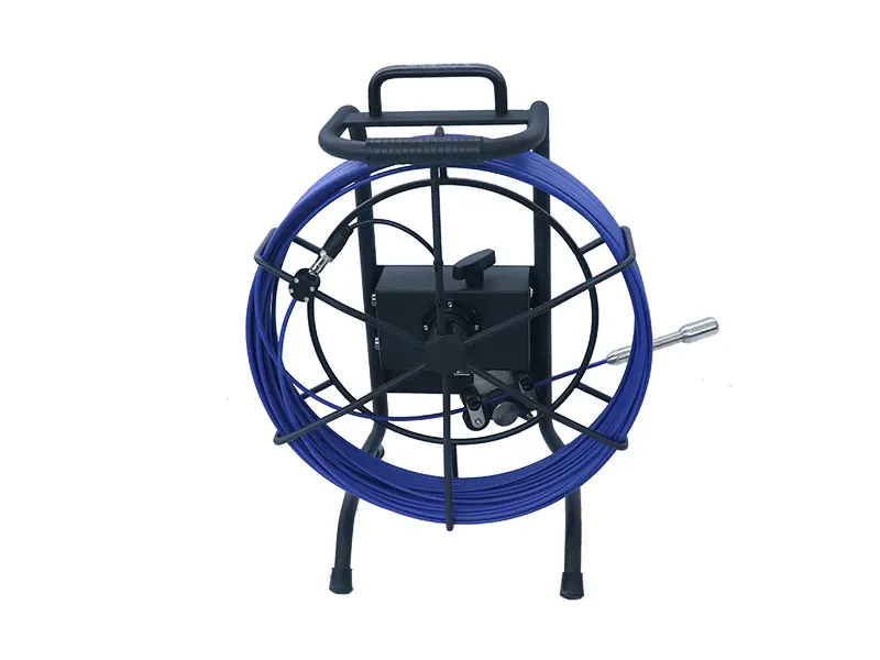 Portable Sewer Camera Quality Assurance for Sale Φ7mm X 60m Fibreglass Rod Push Cable & Reel 3