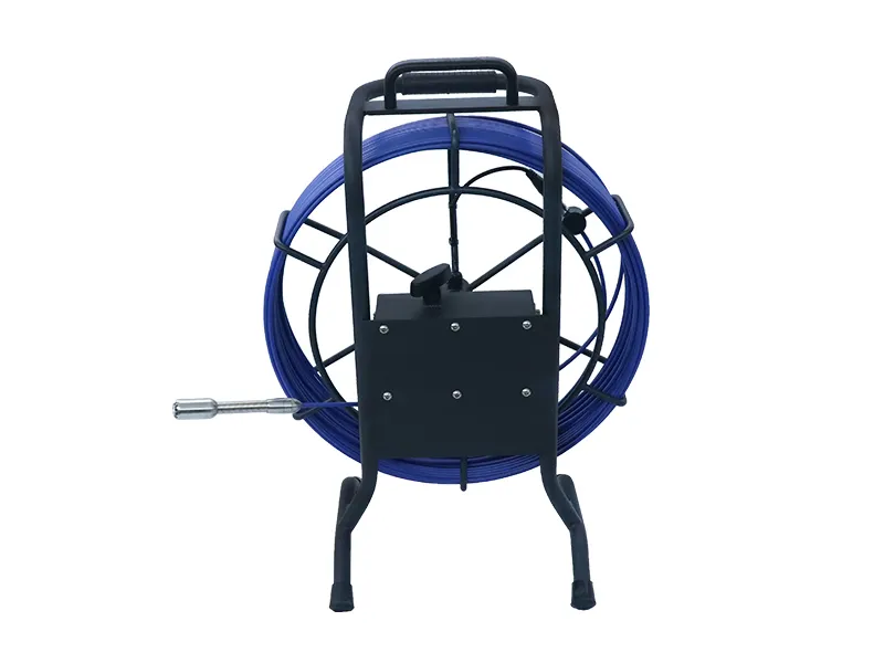 Portable Sewer Camera Quality Assurance for Sale Φ7mm X 60m Fibreglass Rod Push Cable & Reel 5