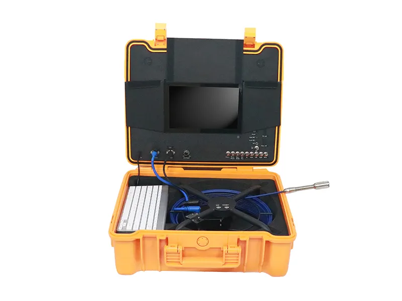 Hotportable 130 Ft Color Sewer Drain Pipe Inspection Camera Φ5.2mm X 20m Fibreglass Rod Push Cable & Reel Brand 3