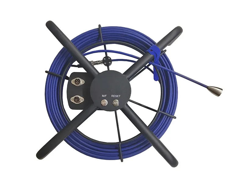 Hotportable 130 Ft Color Sewer Drain Pipe Inspection Camera Φ5.2mm X 20m Fibreglass Rod Push Cable & Reel Brand 4