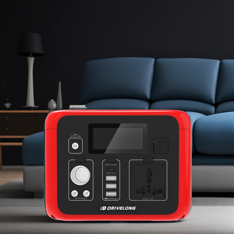 300 와트 휴대용 220v 충전식 리튬 에너지 배터리 발전소 2