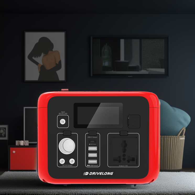 300 와트 휴대용 220v 충전식 리튬 에너지 배터리 발전소 3