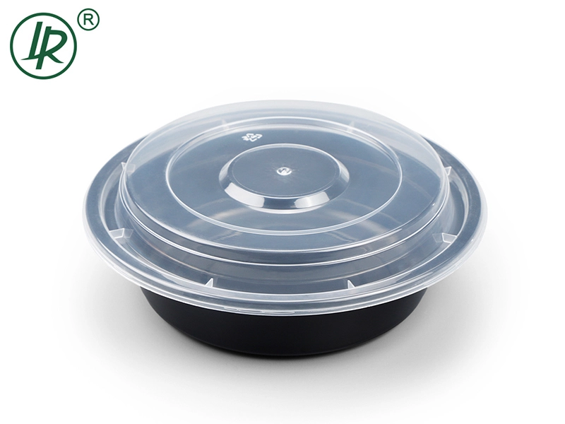 Contenedores de delicatessen de plástico transparente a granel para el hogar 4
