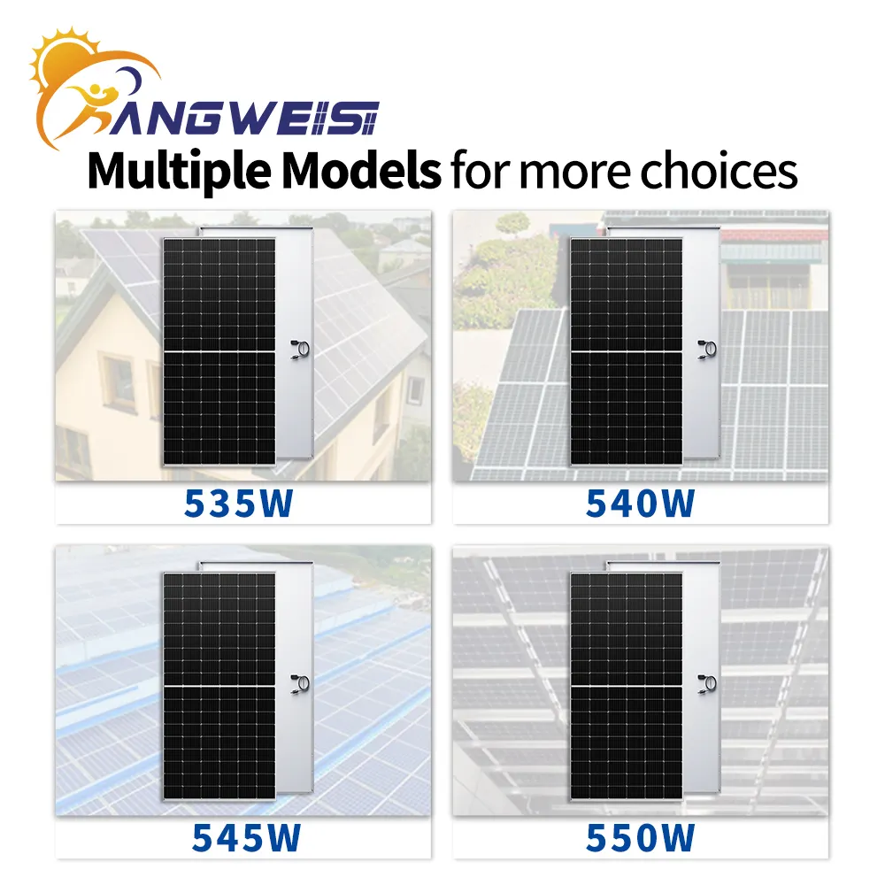 Monocrystalline Solar Panel Kangweisi Manufacture TUV 510-560W 3