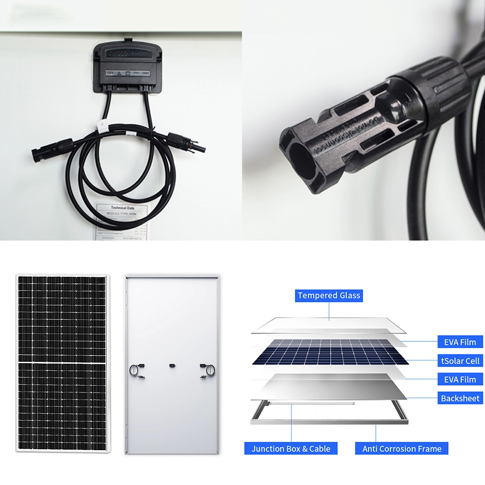 Kangweisi Brand Monocrystalline Solar Panel Suppliers 144(6*24) EU and US Standard Western Union Factory 5