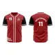 Custom Baseball Shirts for Men Healy Sportswear,Accept Customized Labels 4