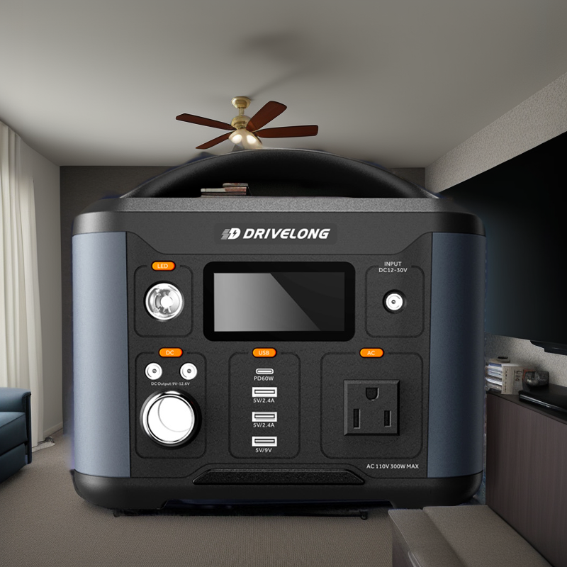 Ibhetri eTshajayo eThengisayo eshushu 300 Watts yeJenereyitha yeSola kuGcino lwaMandla lwangaphandle 2