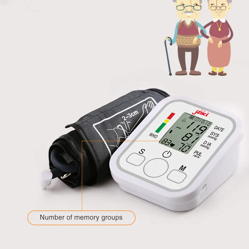 Hot Arm Type Fully Automatic Blood Pressure Monitor JZIKI Brand-1 2