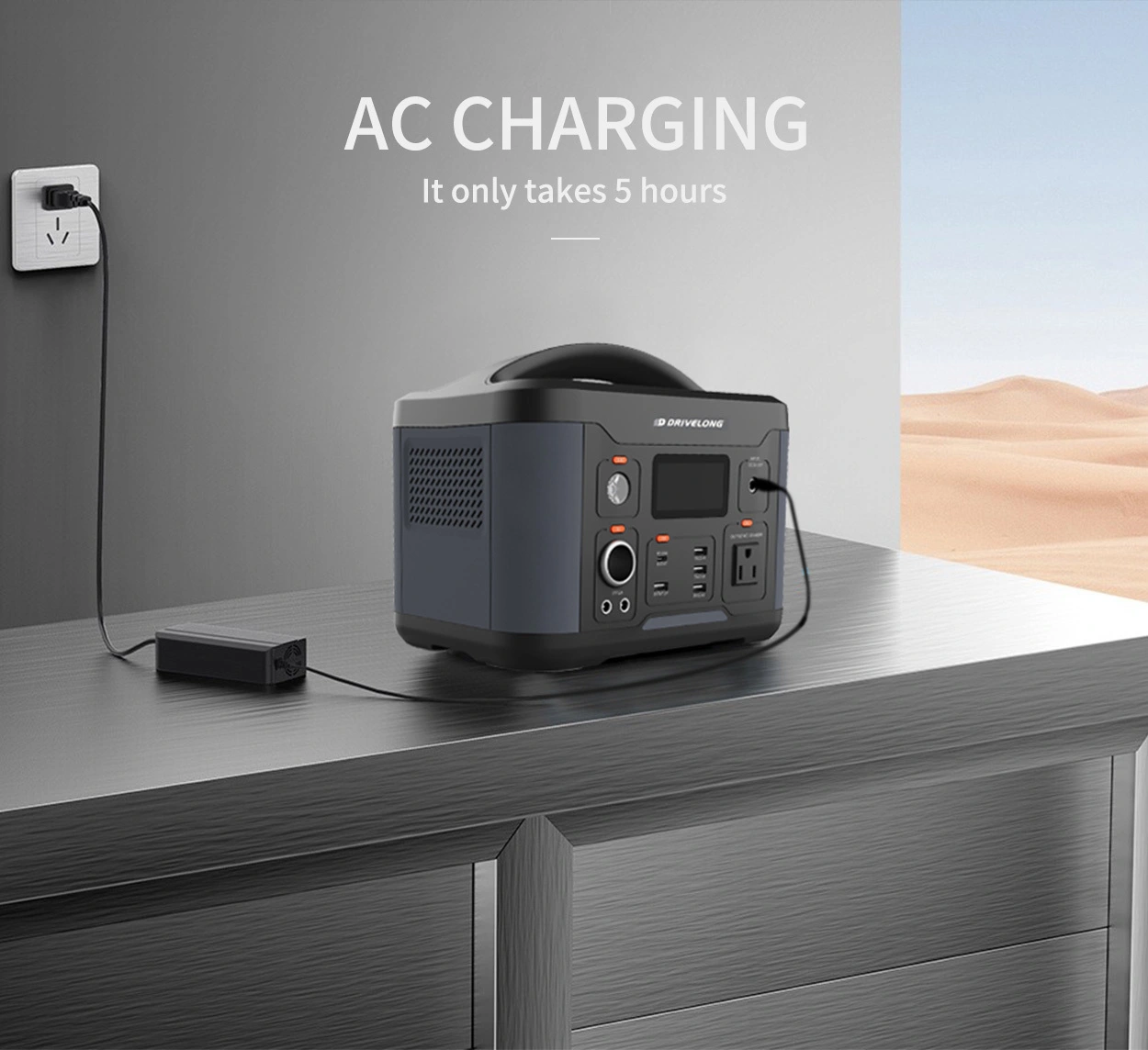 Buypower Portable Station AC Adaptor Drivelong 2