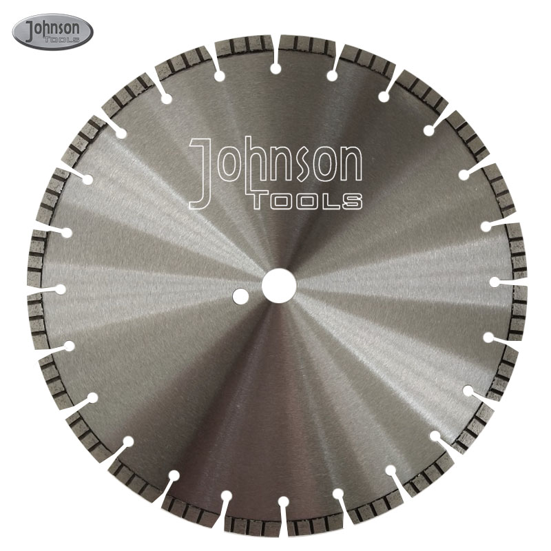 Johnson Tools 300 mm 600 mm Laser Weld Turbo Diamond Saw Blade for
