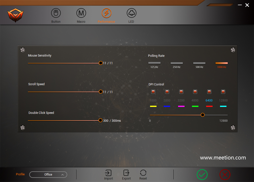 GM230 Gaming Mouse Driver Software