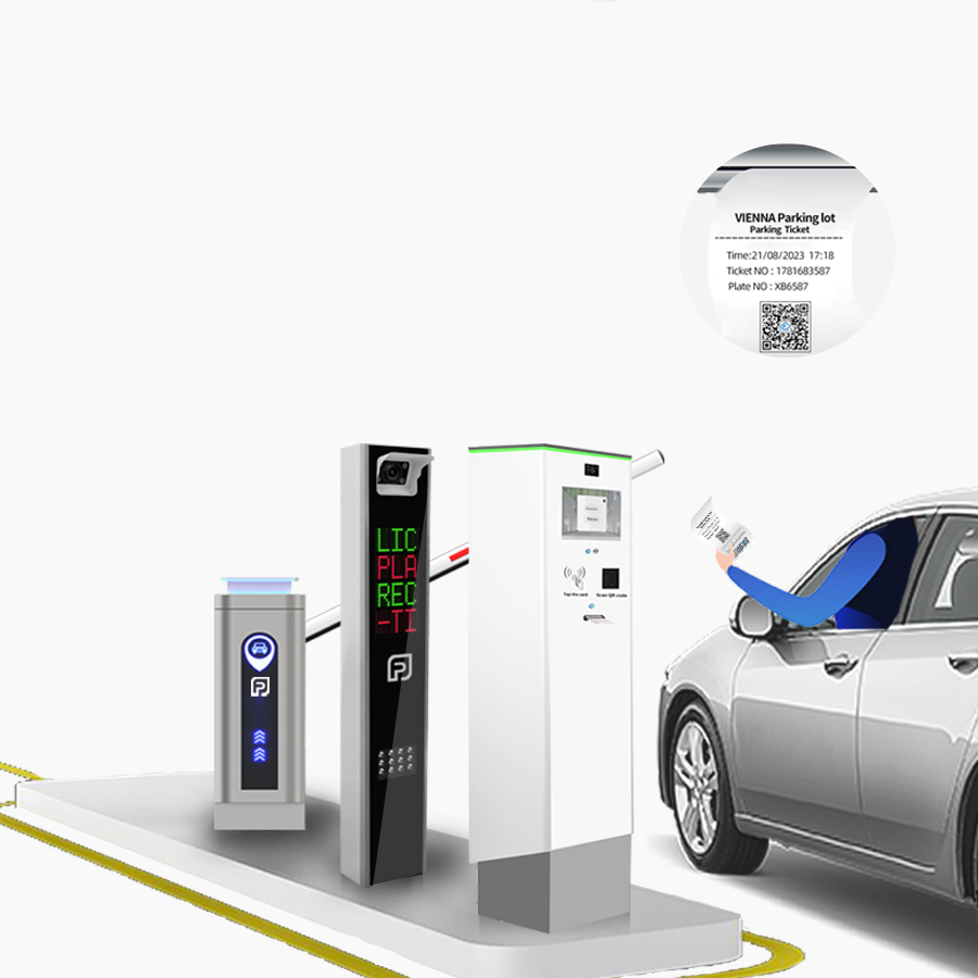Easy Entry Ticket Payment Machine for Parking Lots Realpark 3