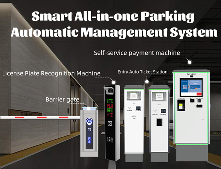 Easy Entry Ticket Payment Machine for Parking Lots Realpark 6