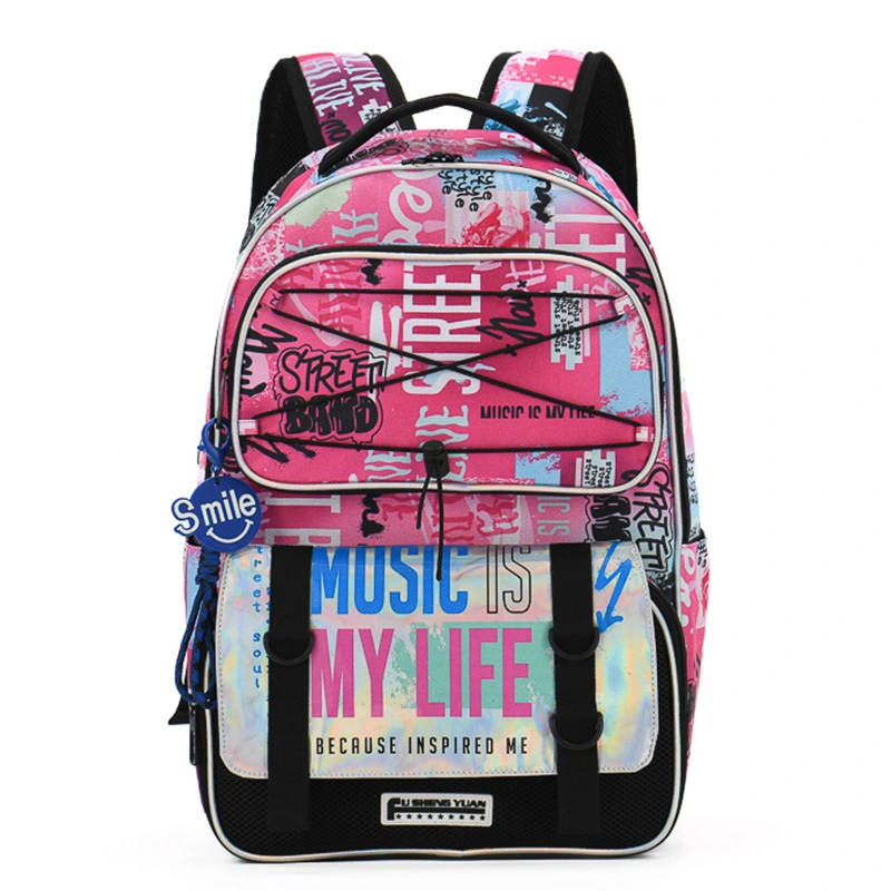 New Arrival Trendy Teenager College Student Backpack Pink Women's High School Bags Outdoor Leisure Laptop Backpack To Travel 1