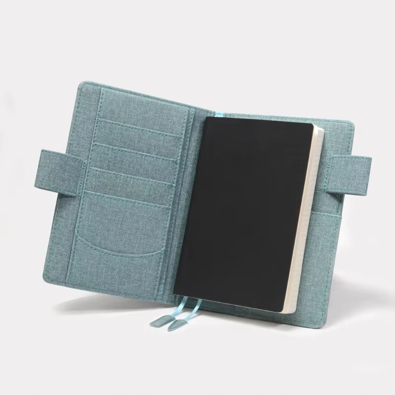 PU Leather Money Binder Organizer A6 Cash Saving Envelope Budget Binder 1