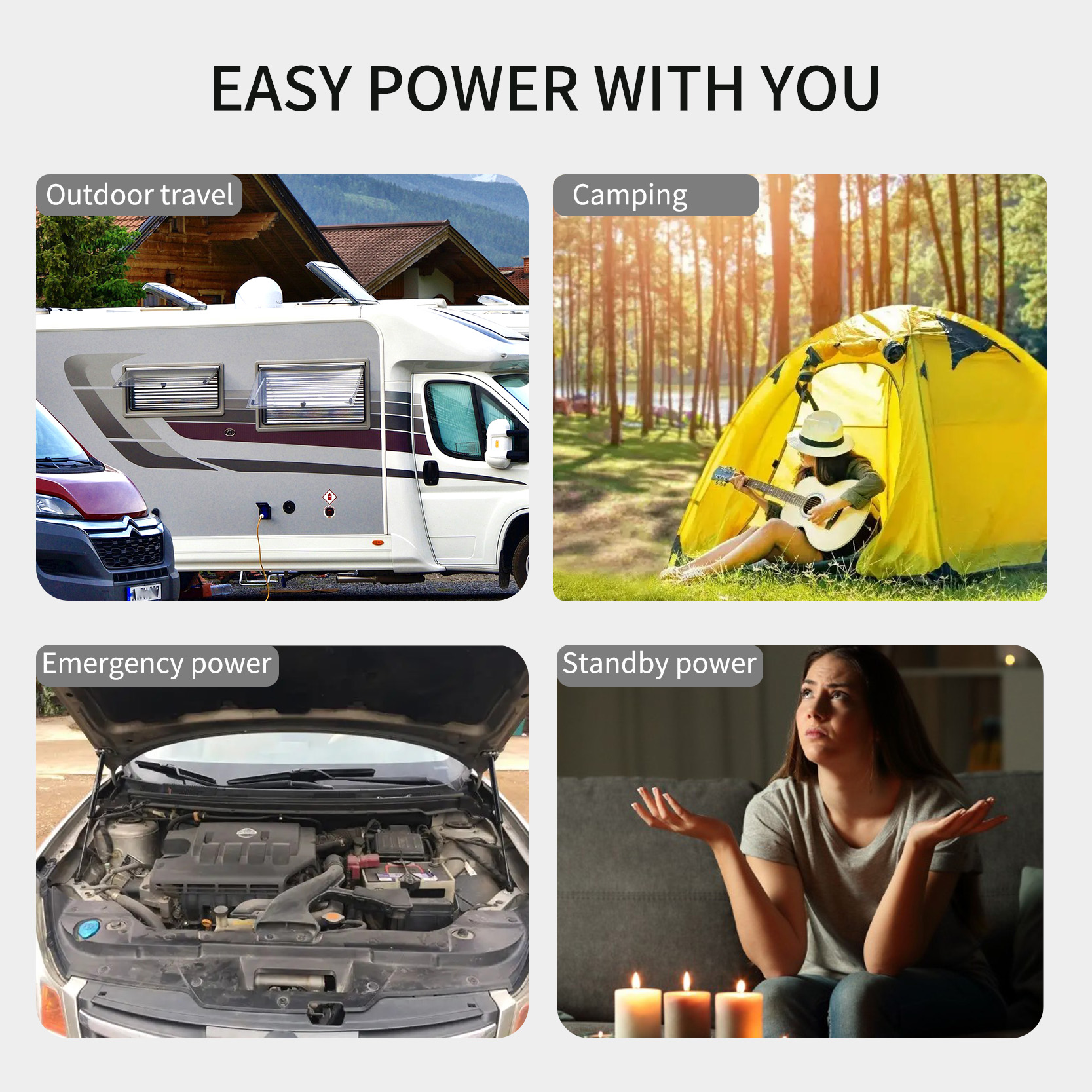 Umoya ophathwayo weSolar Umbane we-Hybrid Power Generator inqanaba lokhuseleko oluphezulu lweSikhululo soMbane weSola 4