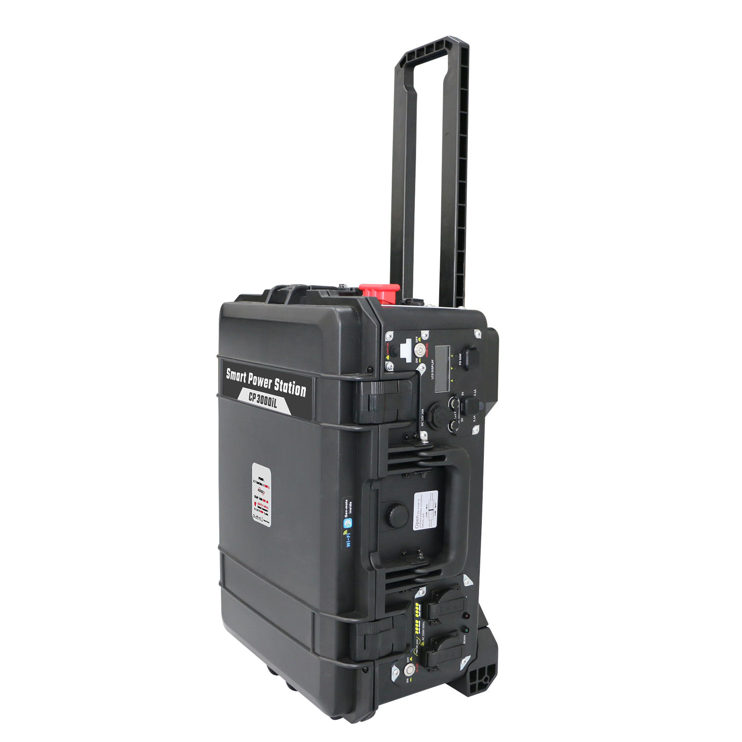 New Fashion Outdoor 5 Jahre Garantie Speicherenergie Solarstromsystem 2000 W tragbares Kraftwerk 2