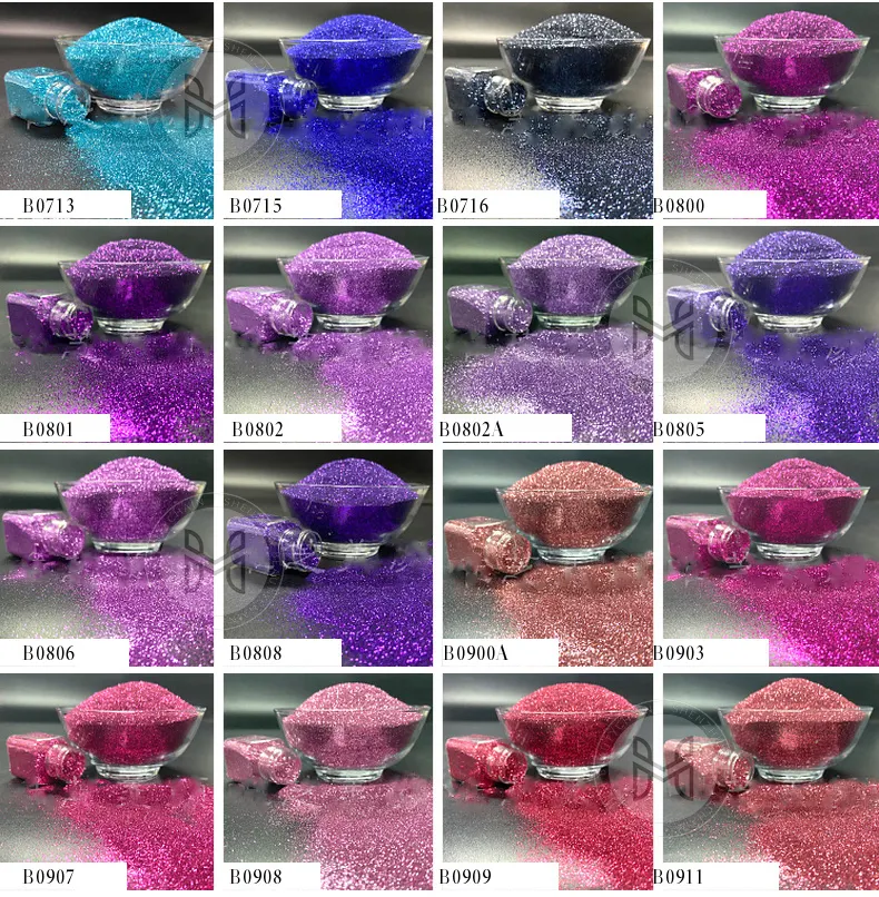 Azmee Brand Biodegradable Makeup Glitter Biodegradable Film 16oz) Customized Colors 7