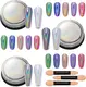 Mirror Chrome Powder Holographic Bulk Buy Holographic Chrome Azmee 5