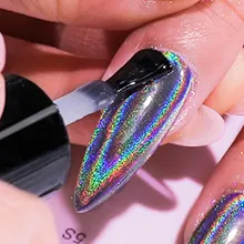 Mirror Chrome Powder Holographic Bulk Buy Holographic Chrome Azmee 9