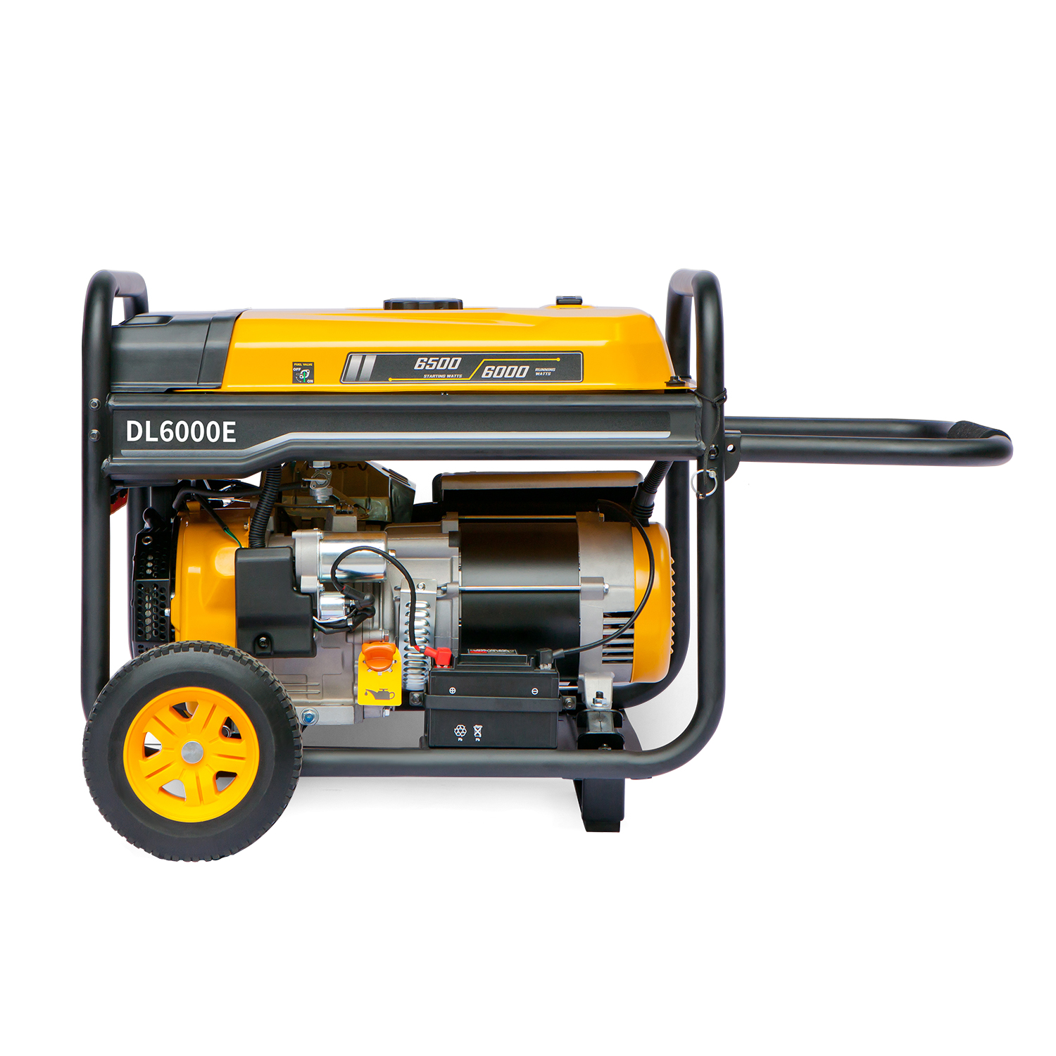 I-6000w i-stroke emine yokusetyenziswa kwe-idijithali ye-6000 Watt ephathekayo ye-Open Frame generator yepetroli-1701759727525382 2