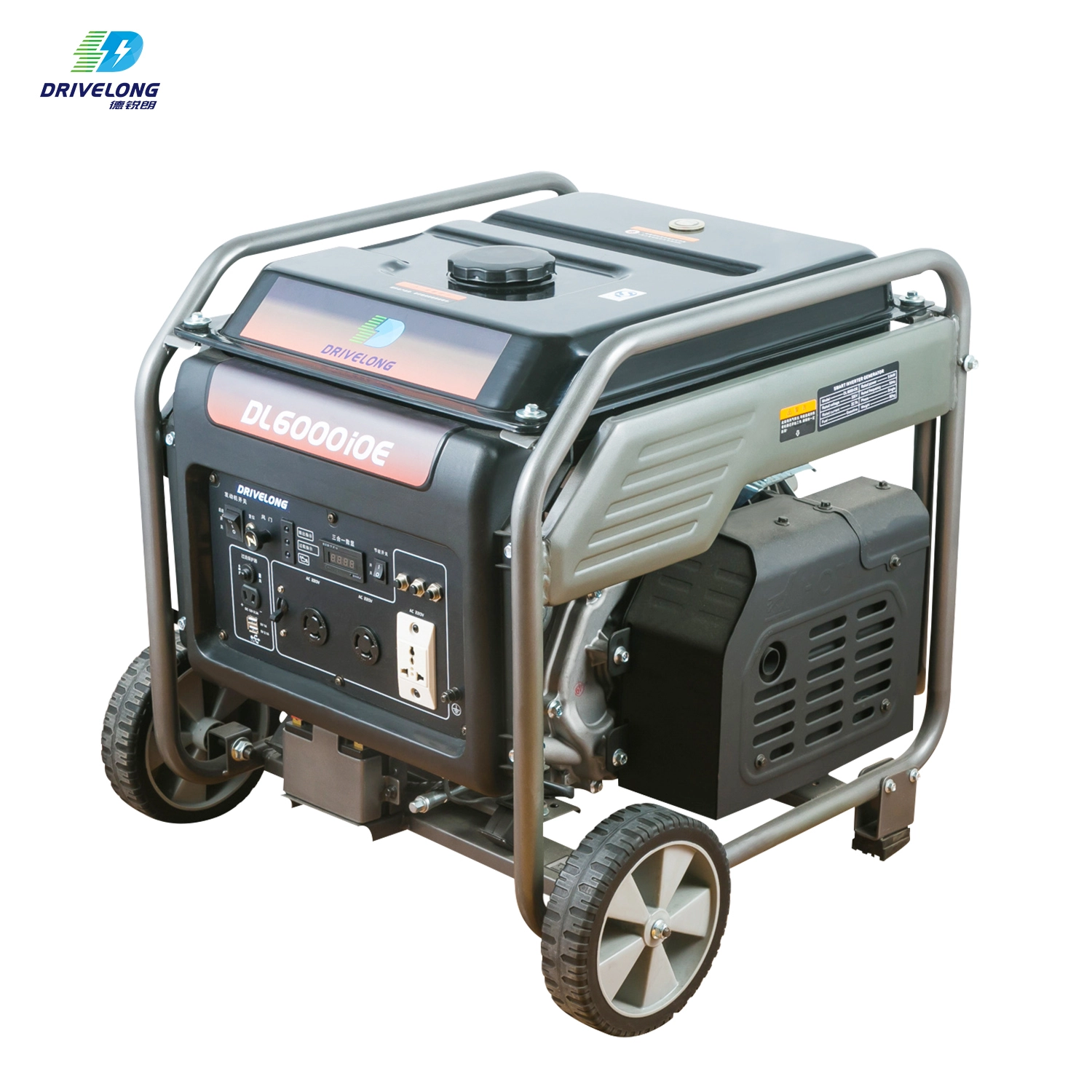Generatore di magnete multipolare da 6000 W Generatore di monitoraggio e controllo APP per smartphone Generatore di benzina-1700555057139285 1