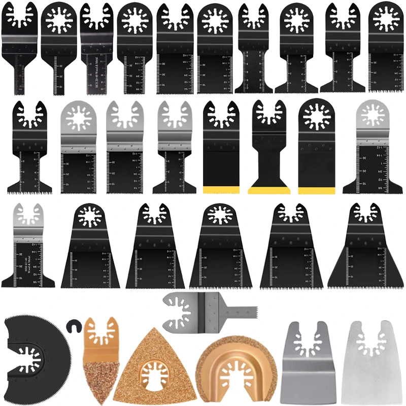 Lame per utensili oscillanti Johnson Tools Lame per sega oscillanti universali professionali per il taglio di legno, metallo e plastica 1