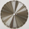 Johnson Tools Lame de scie diamantée soudée au laser 350 mm pour pierre de coupe normale, béton armé 6
