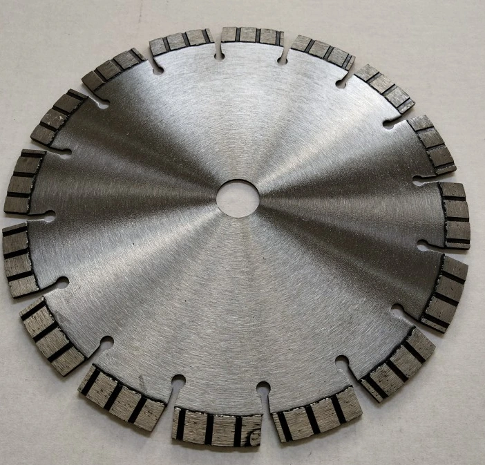 Johnson Tools Lame de scie diamantée soudée au laser 350 mm pour pierre de coupe normale, béton armé 4