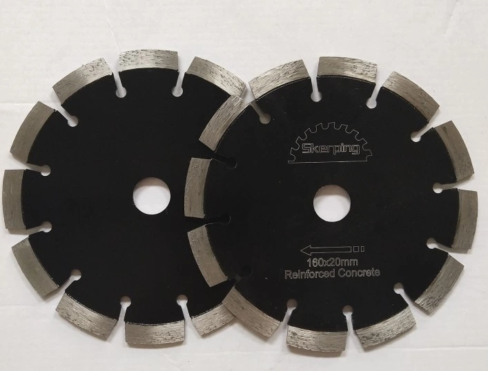 Johnson Tools Hoja de sierra circular de diamante láser de 105-230 mm para corte de hormigón armado 4