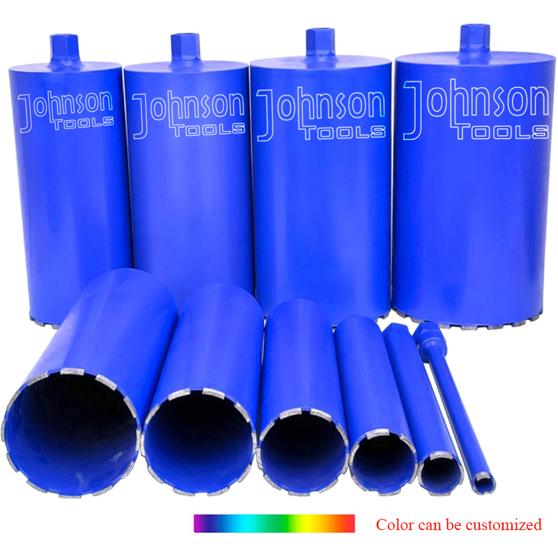 Johnson Tools OD25-700mm Wet Diamond Hole Saw Drilling Bit for Concrete & Reinforced Concrete 1