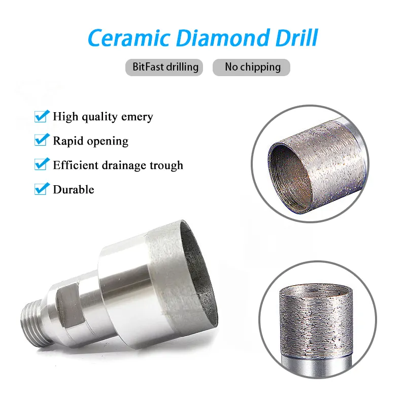 Drill Head for Tiles Johnsontools, 6