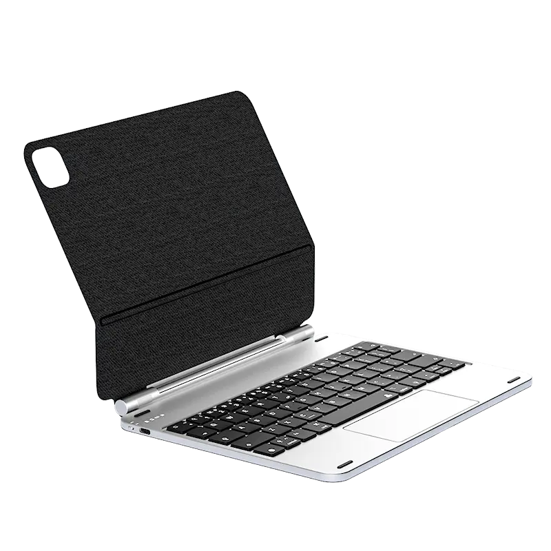 Schutzhülle für iPad Magic Keyboard, Grau/Silber – – 2