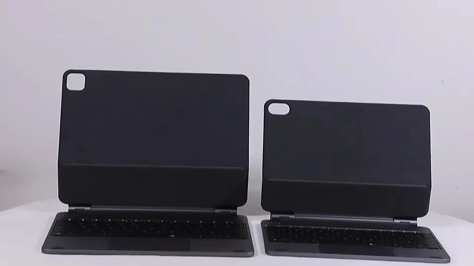 2023 New Custom Language Wireless Backlit Mute Metal Magic Keyboard Case With Aluminum Touchpad Magnetic For iPad Pro 11 12.9 1